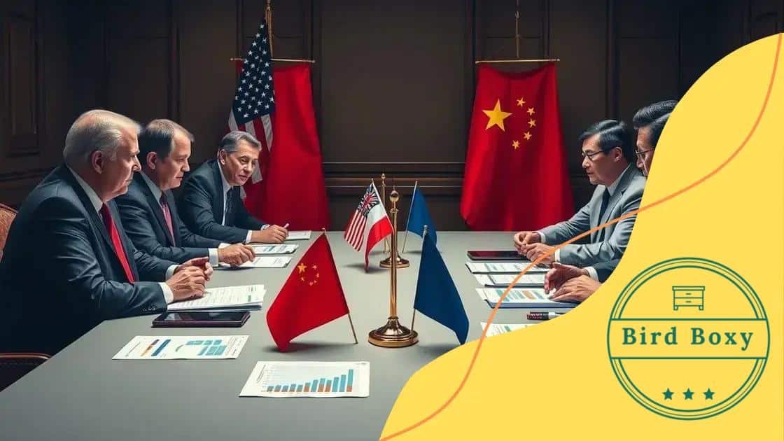 Potential outcomes of the talks