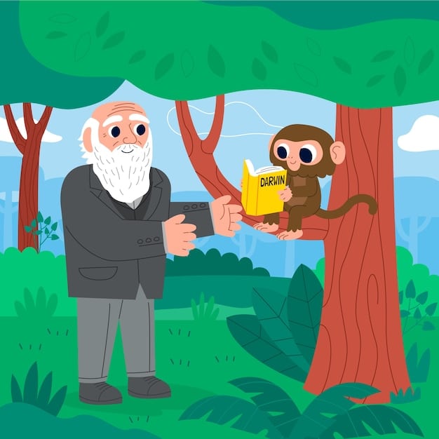 A chimpanzee carefully inserting a key into a lock to open a box containing food, demonstrating their complex problem-solving skills and dexterity.
