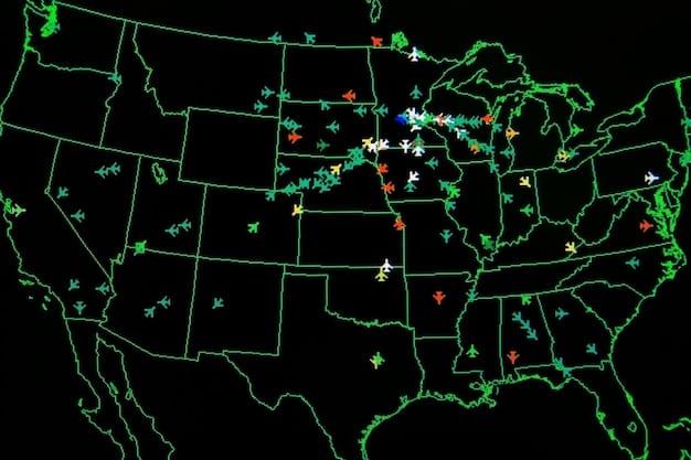 A map of the United States with various colored dots representing different wildlife sightings reported by citizen scientists. The dots are clustered around national parks, urban areas, and coastlines.