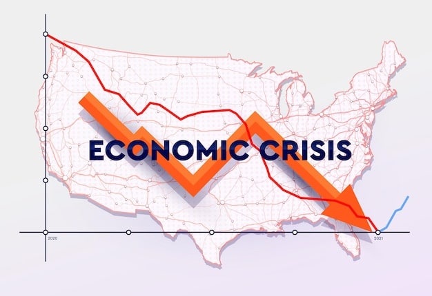 A graph showing the US unemployment rate over the last 5 years, highlighting the recent drop to 3.5% with an arrow pointing to the lowest point on the graph.