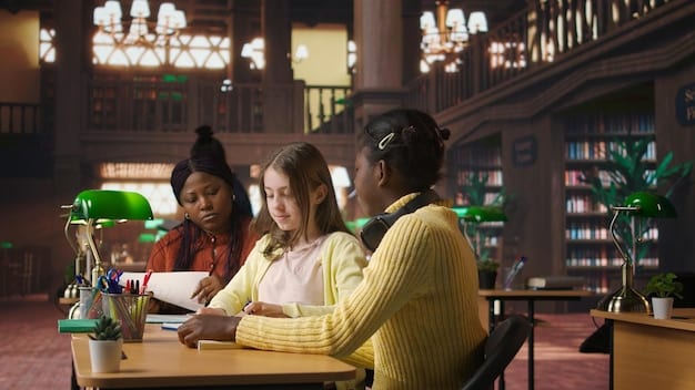 A diverse group of college students studying together in a library. The image symbolizes increased access to education and the impact of Pell Grants, emphasizing Decoding the FAFSA: 7 Key Changes for the 2025-2026 Academic Year and How They Impact Your Aid.