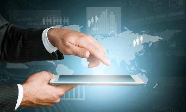 A person's hand highlighting a 10% reduction on a digital screen displaying import duty calculations, symbolizing successful optimization and strategic savings in international trade.