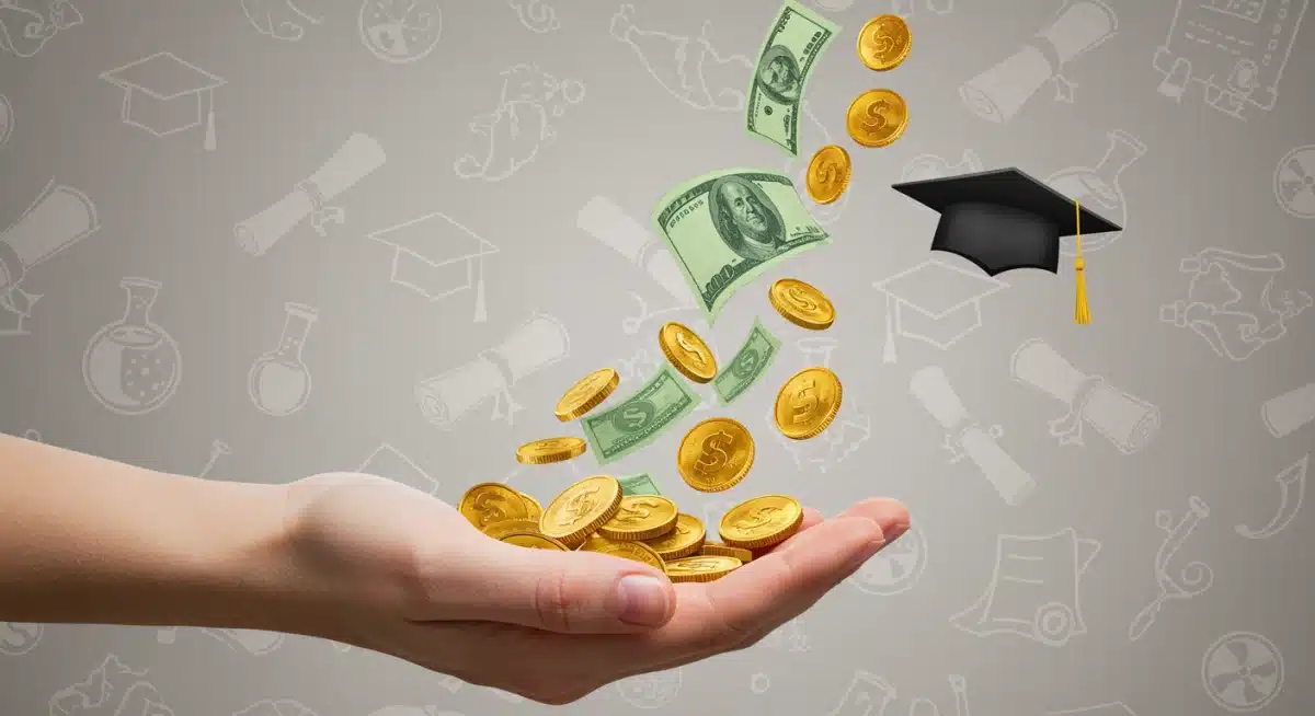 Financial aid distribution, money flowing to student