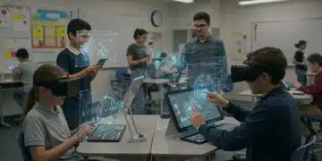 Future US classroom with EdTech innovations