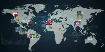 Geopolitical Tensions Reshaping US Trade: A 12-Month Outlook Global trade routes under geopolitical pressure, US economic resilience