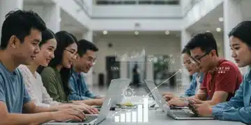 Online Degree ROI 2025: Top Fields Analyzed in US Students evaluating online degree ROI in 2025 for career advancement