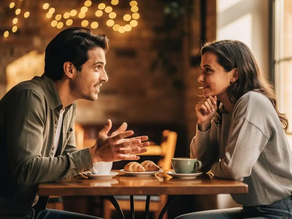 People actively listening to foster stronger relationships and better understanding.